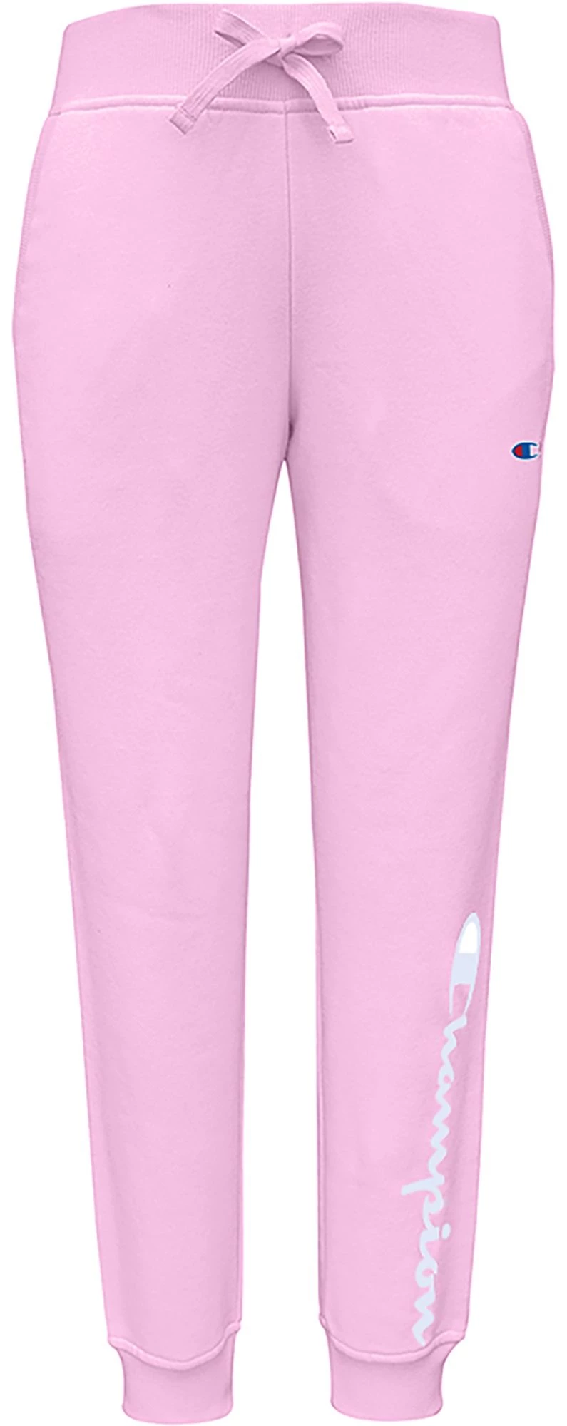 Champion Girls' Fashion Script Jogger Pants For Girls' Ice Cake 3 Champion Girls' Fashion Script Jogger Pants For Girls' Ice Cake
