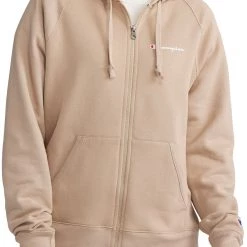 Champion Women's Powerblend Full-Zip Hoodie For Women Country Walnut