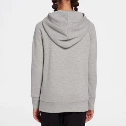 Champion Girls' Solid Raglan Fleece Hoodie For Girls' Oxford Heather -Champion Shop unnamed file 113