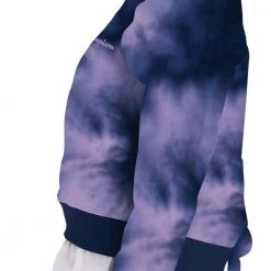 Champion Women's Campus French Terry Crew Pullover For Women Cloud Burst Water Iris