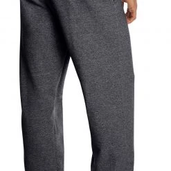 Champion Men's Powerblend Fleece Open Bottom Pants For Men Black -Champion Shop unnamed file 150