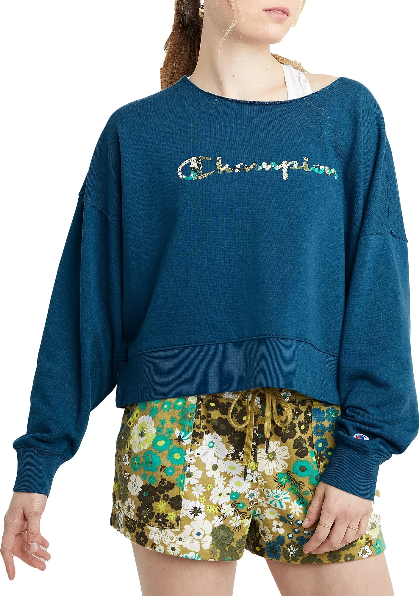 Champion Women's Campus French Terry Crewneck For Women Inari 3 Champion Women's Campus French Terry Crewneck For Women Inari
