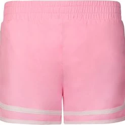 Champion Girls' Varsity Woven Shorts For Girls' Pink Candy