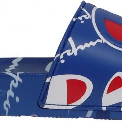 Champion Men's IPO Warped Slides For Men Blue