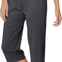 Champion Women's Jersey Capris For Women Oxford Grey