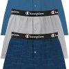 Champion Men's Everyday Comfort Boxers For Men Blue/gray -Champion Shop unnamed file 295