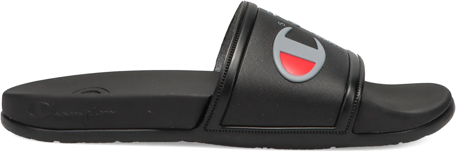 Champion Men's IPO Squish Slides For Men Black/black 3 Champion Men's IPO Squish Slides For Men Black/black