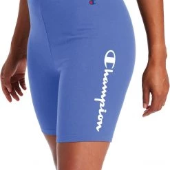 Champion Women's Authentic Bike Shorts For Women Deep Forte Blue
