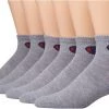 Champion Women's Ankle Socks 6-Pack For Women Grey Heather 1 Champion Women's Ankle Socks 6-Pack For Women Grey Heather -Champion Shop unnamed file 327
