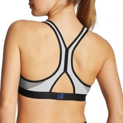 Champion Women's Curvy Sports Bra For Women Grey Heather/white/black -Champion Shop unnamed file 332