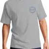 Champion Men's Classic Circle Graphic T-Shirt For Men Oxford Gray