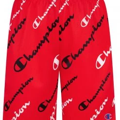 Champion Boys' Classic Script Short Sleeve Set For Boys' Black/scarlet -Champion Shop unnamed file 393