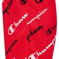 Champion Boys' Classic Script Short Sleeve Set For Boys' Black/scarlet -Champion Shop unnamed file 394