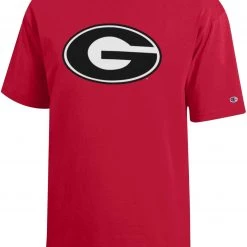 Champion Youth Georgia Bulldogs Red T-Shirt For Girls'