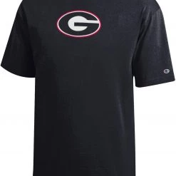 Champion Youth Georgia Bulldogs Black T-Shirt For Girls'