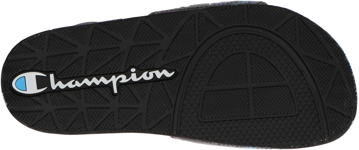 Champion Women's IPO Tie Dye Slides For Women Pink/yellow 4 Champion Women's IPO Tie Dye Slides For Women Pink/yellow - Image 2