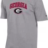 Champion Men's Georgia Bulldogs Grey Jersey T-Shirt For Men -Champion Shop unnamed file 484