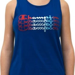 Champion Girls' Ombre Stacked Scripted Tank Top For Girls' Surf The Web
