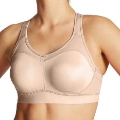 Champion Women's The Distance Underwire 2.0 Sports Bra For Women Nude/nude