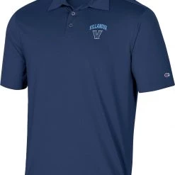 Champion Men's Villanova Wildcats Navy Performance Polo For Men