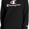 Champion Women's Powerblend Graphic Hoodie For Women Black -Champion Shop unnamed file 53