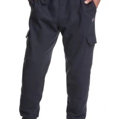 Champion Men's Powerblend Cargo Joggers For Men Black