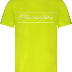 Champion Boys' High Density Screen Print Short Sleeve T-Shirt For Boys' Sweet Green