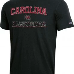 Champion Men's South Carolina Gamecocks Black Crew T-Shirt For Men