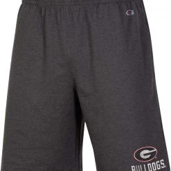 Champion Men's Georgia Bulldogs Black Training Performance Shorts For Men