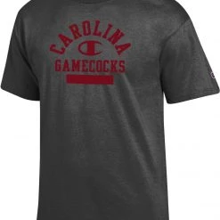 Champion Men's South Carolina Gamecocks Grey Jersey T-Shirt For Men