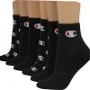 Champion Women's Ankle C Logo Print Socks 6-Pack For Women White/print -Champion Shop unnamed file 598