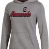 Champion Women's South Carolina Gamecocks Grey Pullover Hoodie For Women