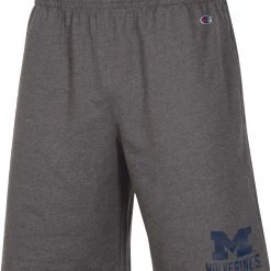 Champion Men's Michigan Wolverines Blue Training Performance Shorts For Men