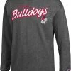 Champion Men's Georgia Bulldogs Grey Jersey Long Sleeve T-Shirt For Men -Champion Shop unnamed file 637