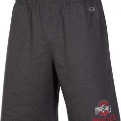 Champion Men's Ohio State Buckeyes Black Training Performance Shorts For Men