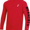 Champion Men's Cincinnati Bearcats Red Long Sleeve Crew T-Shirt For Men -Champion Shop unnamed file 660