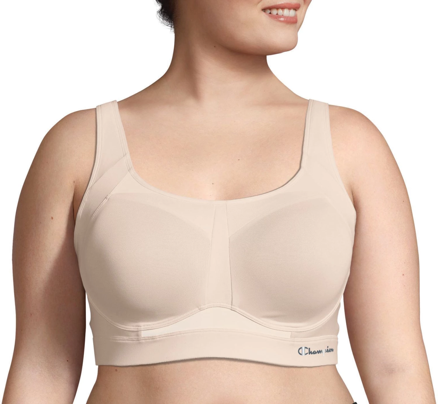 Champion Women's Plus Size Motion Control Underwire Sports Bra For Women Nude 2 Champion Women's Plus Size Motion Control Underwire Sports Bra For Women Nude