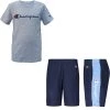 Champion Little Boys' Classic Script Basketball T-Shirt And Shorts Set For Girls' Oxford Heather/navy -Champion Shop unnamed file 680