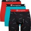 Champion Men's Lightweight Stretch 6" Boxer Briefs - 3 Pack For Men Silstn/n Ebny C Pt/n Ebny -Champion Shop unnamed file 690