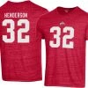 Champion Men's Ohio State Buckeyes TreVeyon Henderson #32 Scarlet T-Shirt For Men 2 Champion Men's Ohio State Buckeyes TreVeyon Henderson #32 Scarlet T-Shirt For Men -Champion Shop unnamed file 700