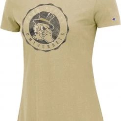 Champion Women's Wake Forest Demon Deacons Vegas Gold Promo T-Shirt For Women
