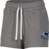 Champion Women's Penn State Nittany Lions Gray French Terry Shorts For Women -Champion Shop unnamed file 714