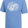 Champion Youth North Carolina Tar Heels Carolina Blue Mascot T-Shirt For Girls' -Champion Shop unnamed file 723