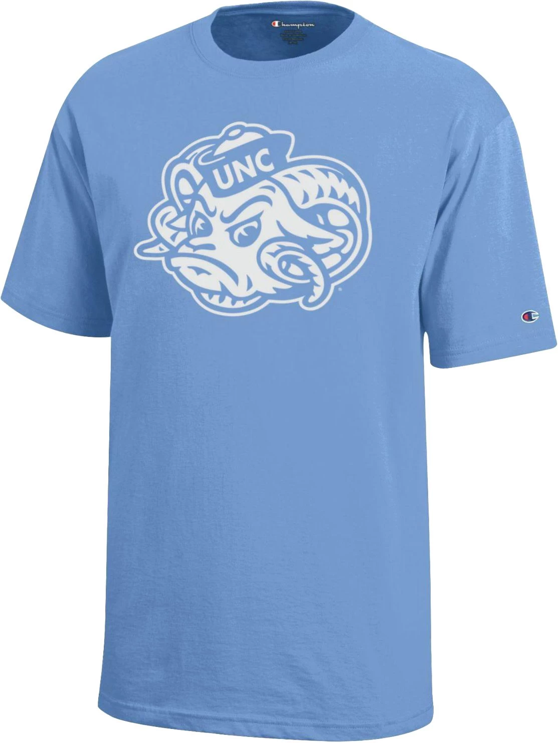 Champion Youth North Carolina Tar Heels Carolina Blue Mascot T-Shirt For Girls' 3 Champion Youth North Carolina Tar Heels Carolina Blue Mascot T-Shirt For Girls'