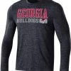 Champion Men's Georgia Bulldogs Field Day Long Sleeve Black T-Shirt For Men
