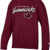 Champion Youth South Carolina Gamecocks Garnet Powerblend Pullover Crew Sweatshirt For Boys' -Champion Shop unnamed file 731
