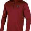 Champion Men's South Carolina Gamecocks Garnet Quarter-Zip Pullover Shirt For Men -Champion Shop unnamed file 739