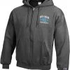Champion Men's North Carolina Tar Heels Grey Powerblend Full-Zip Hoodie For Men -Champion Shop unnamed file 751