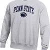 Champion Men's Penn State Nittany Lions Grey Reverse Weave Crew Sweatshirt For Men -Champion Shop unnamed file 752