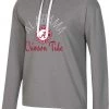 Champion Women's Alabama Crimson Tide Gray French Terry Cropped Pullover Hoodie For Women -Champion Shop unnamed file 753